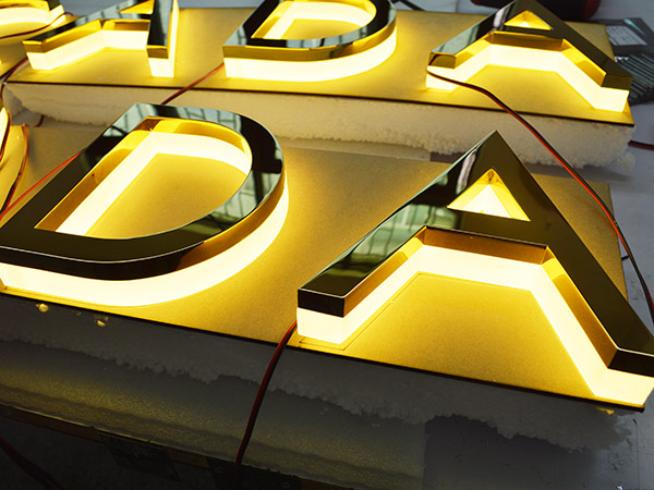 东莞镜面字发布