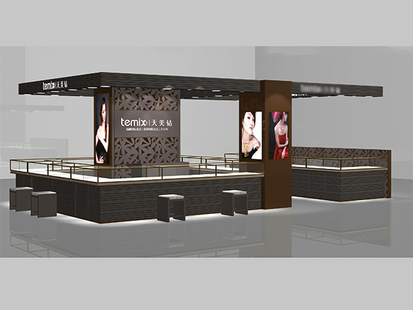 珠宝展示柜案例