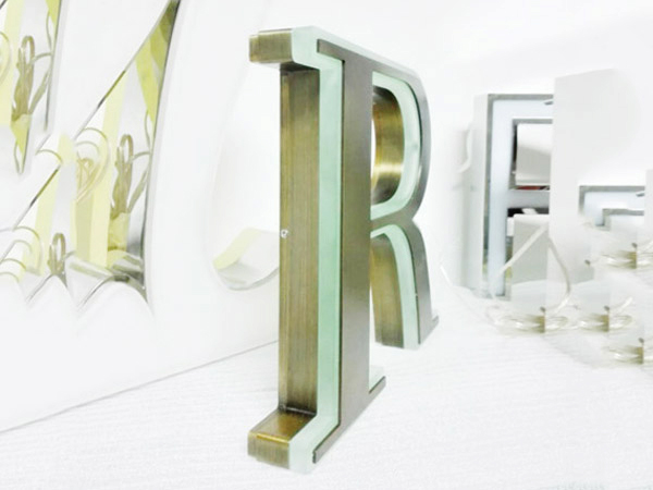 面发光标识制作