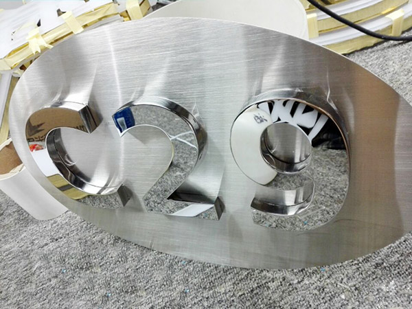 东莞镜面字销售